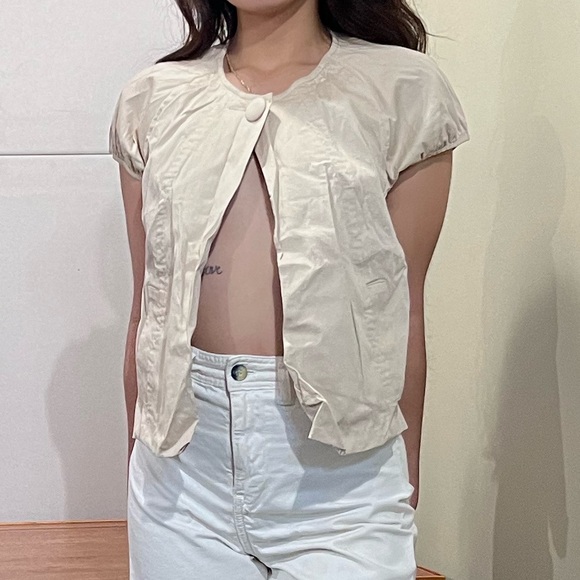 Split hem button top - Picture 3 of 3